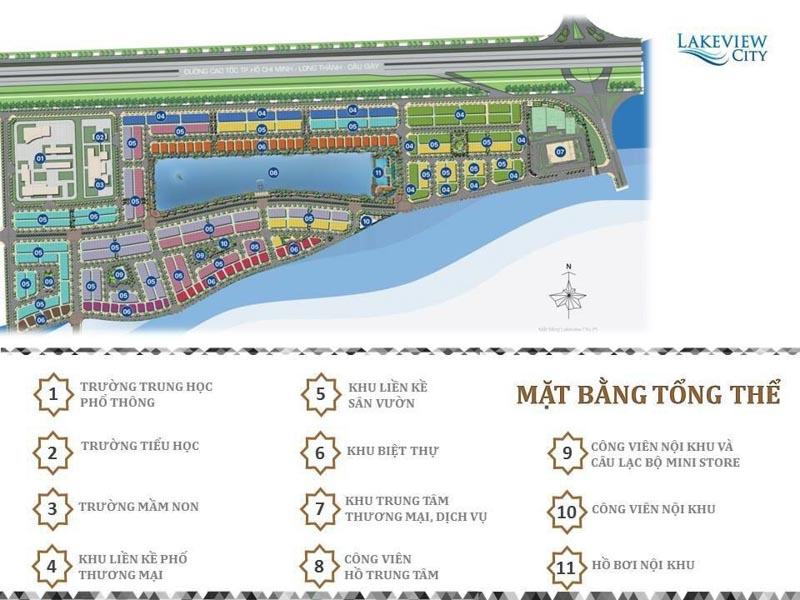 mat bang tong the lakeview city